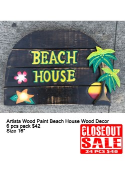 Artista Wood Paint Beach House Wood Decor